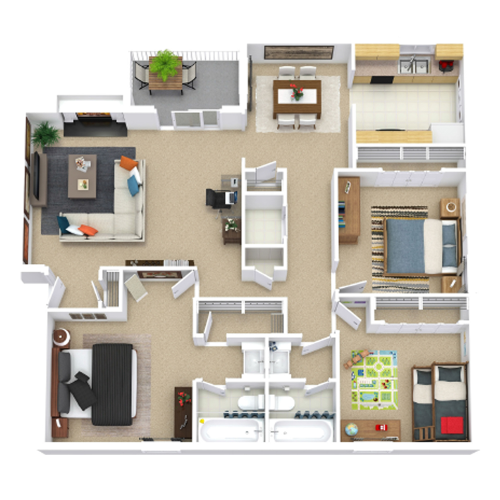 C1 floor plan