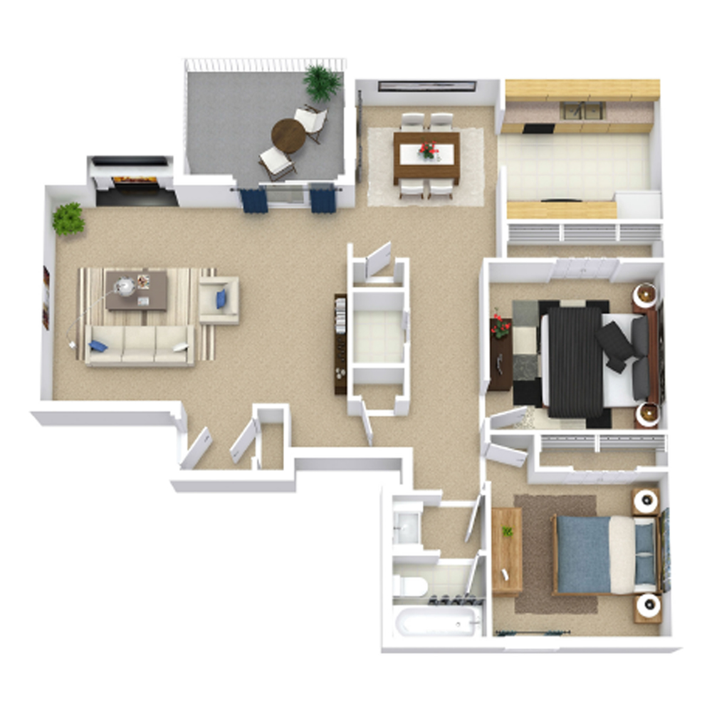 B2 floor plan