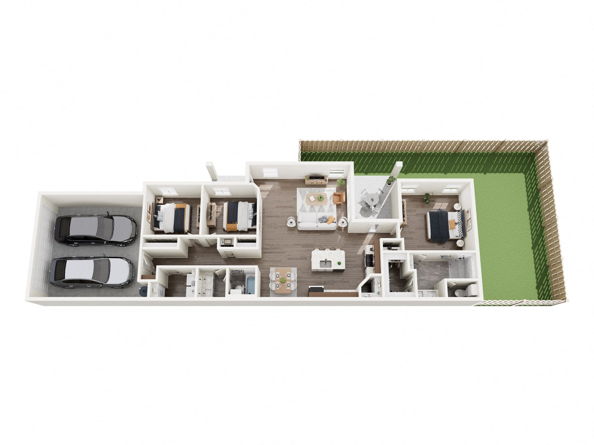 Clover floor plan