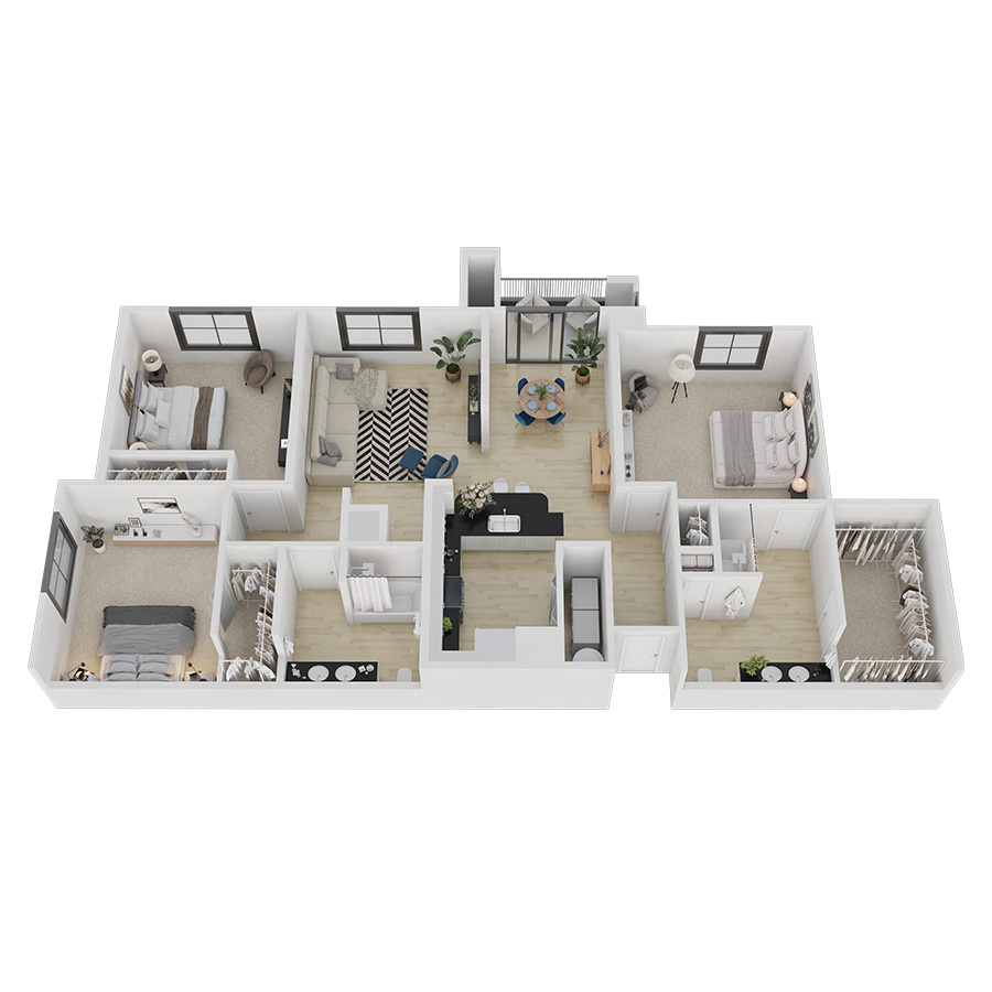 C1 floor plan