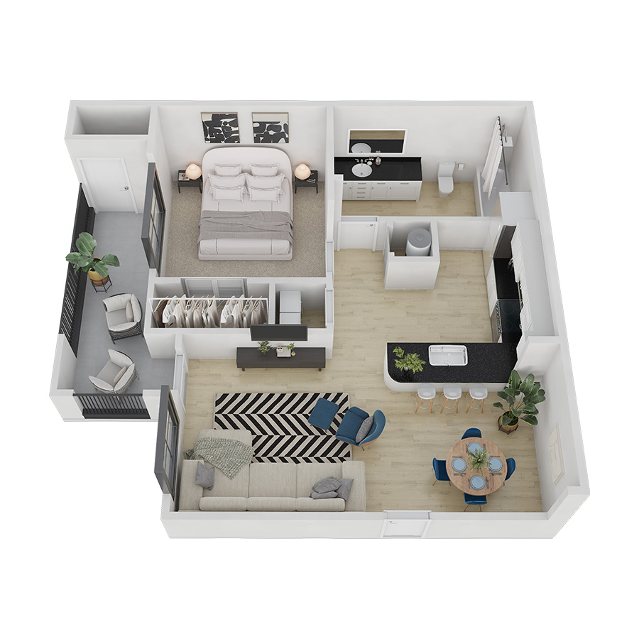 A1 floor plan