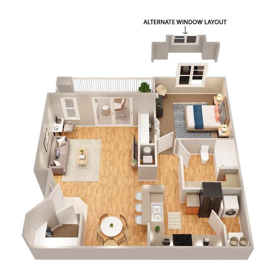 A2 floor plan