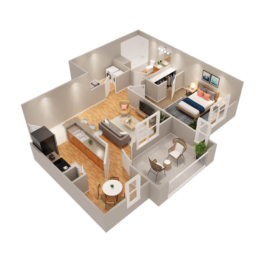 A1 floor plan