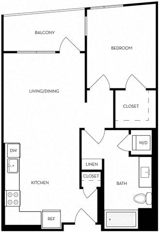 B-1 floor plan