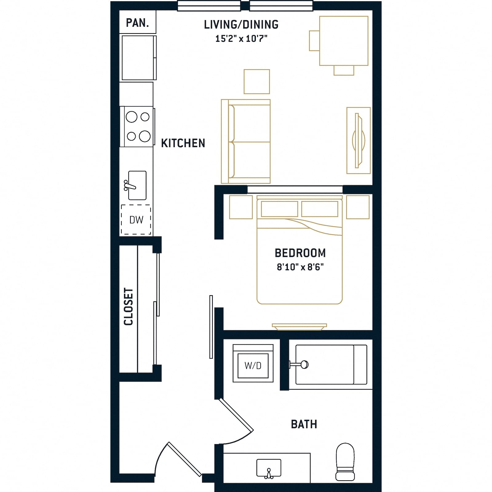 A1 floor plan