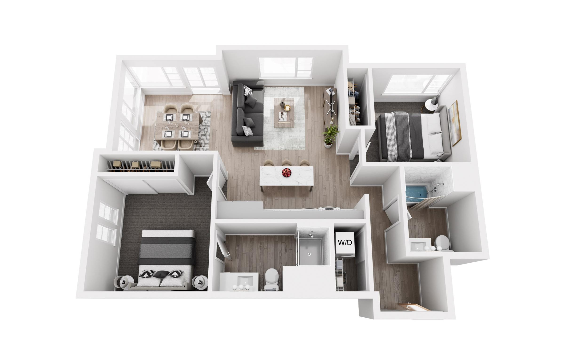 B6 floor plan