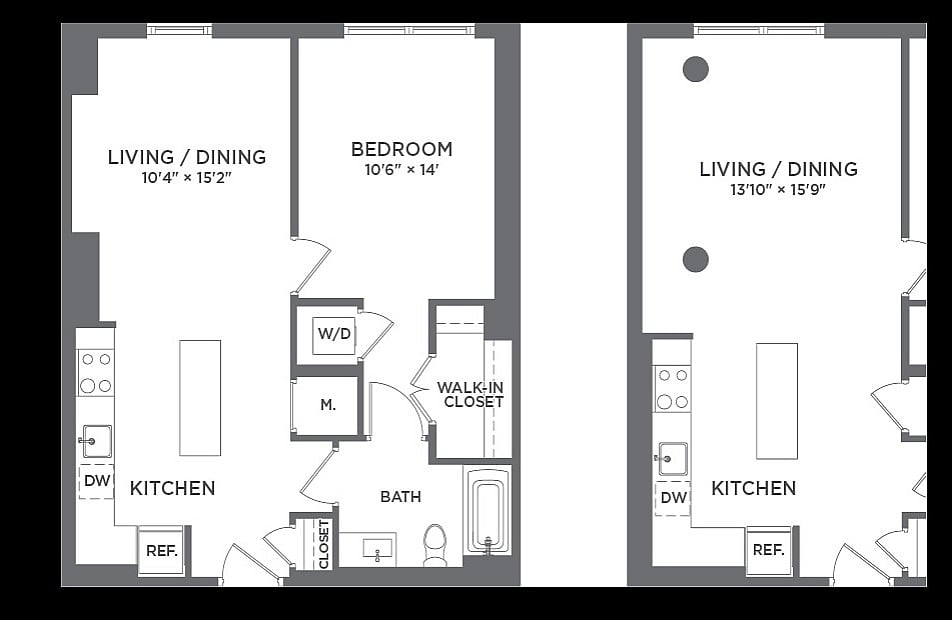 A2 floor plan