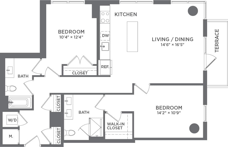 B3 PH floor plan