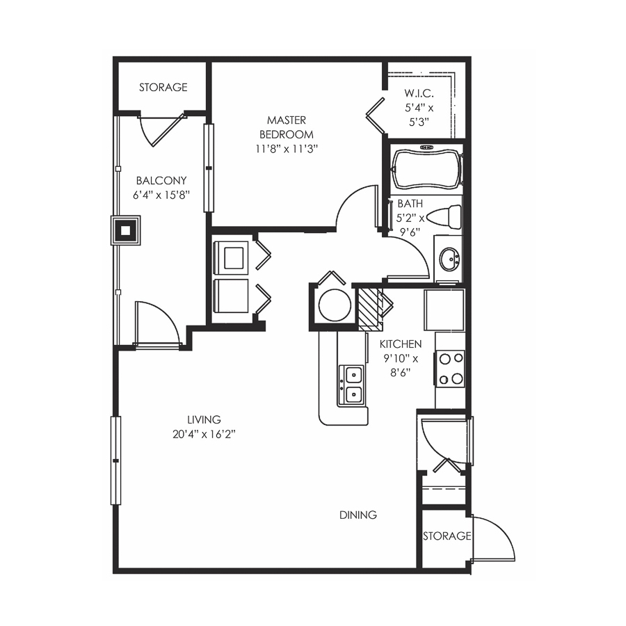 Addison floor plan