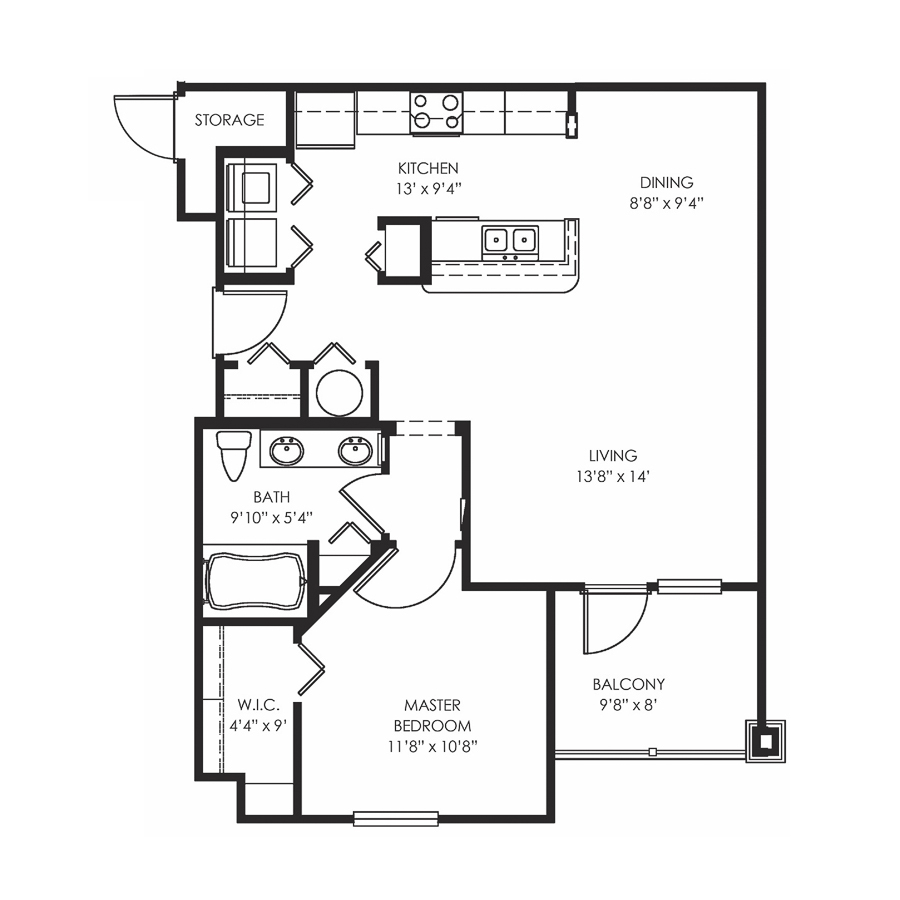 Arlington floor plan