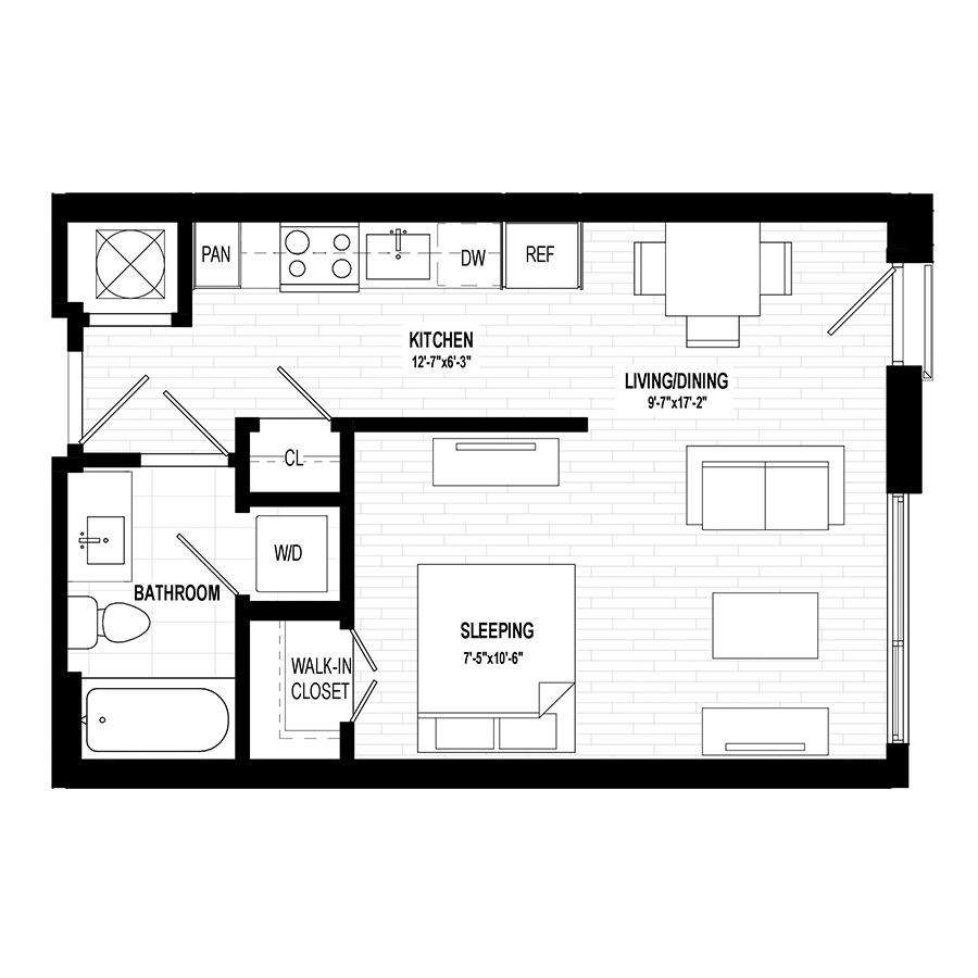 E01 floor plan