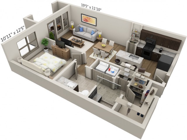 Libretto floor plan