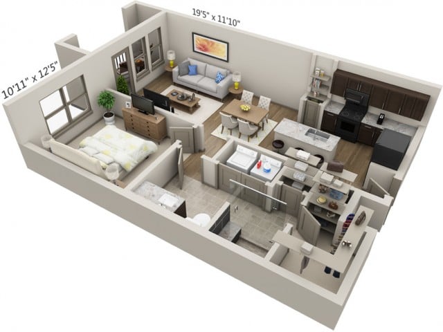 Libretto floor plan