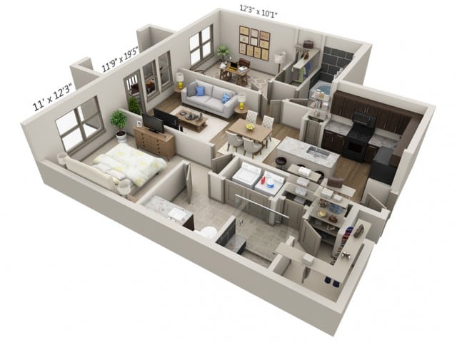 Opus floor plan