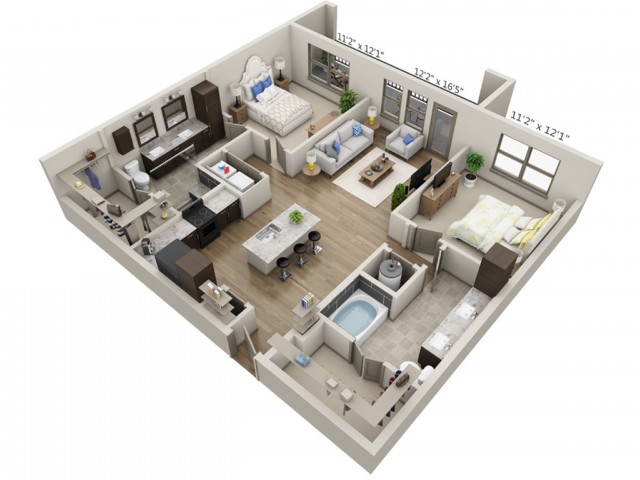 Mezzo floor plan