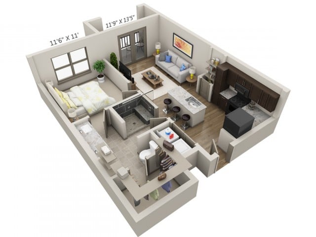 Allegro floor plan