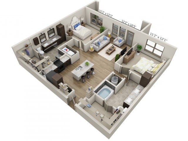 Mezzo floor plan