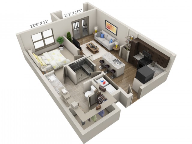 Allegro floor plan