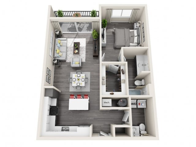 1F floor plan