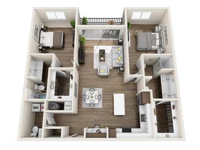 2F floor plan