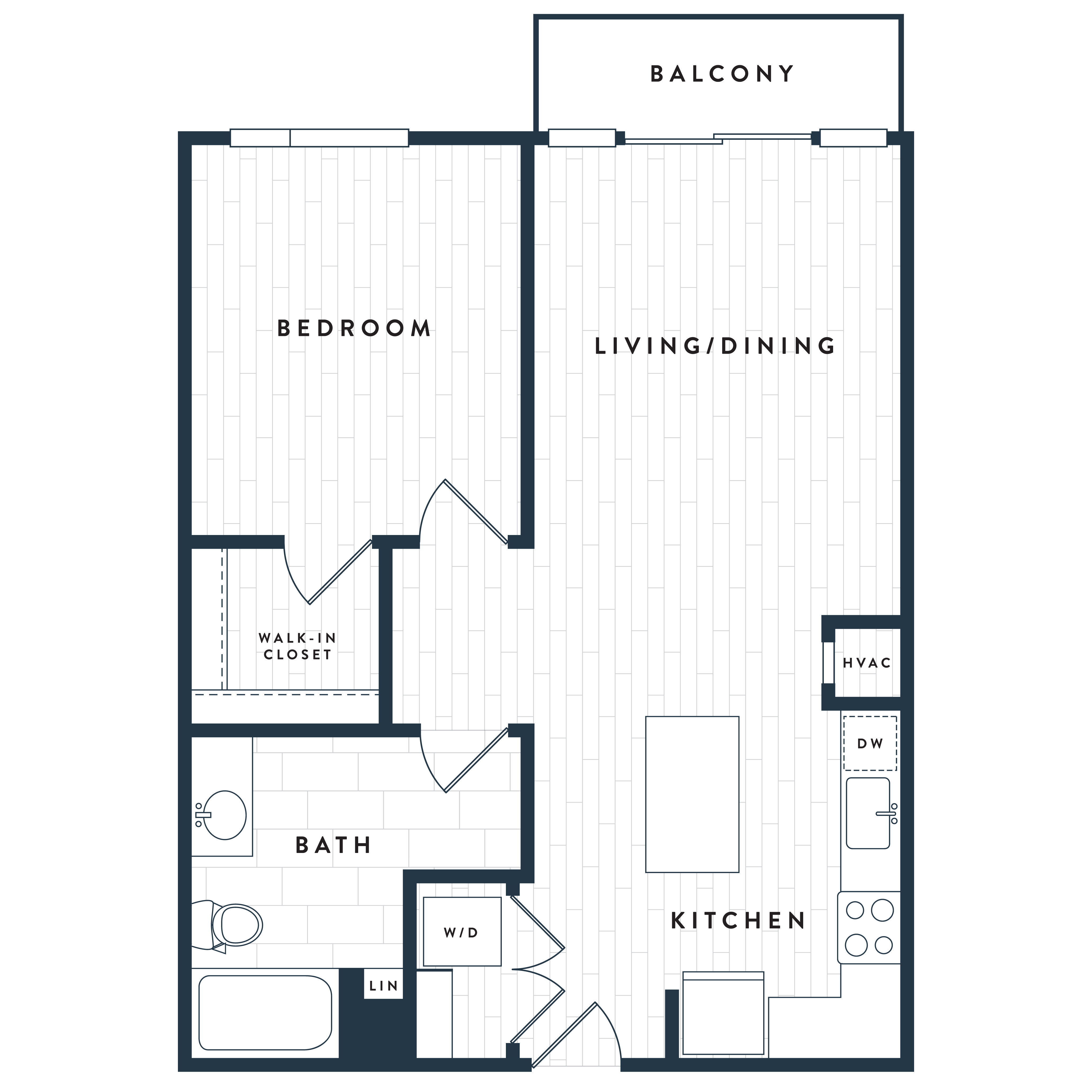 1C floor plan