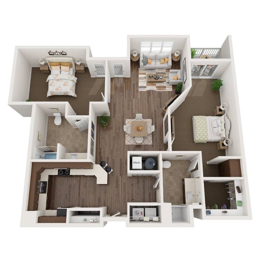 3 floor plan