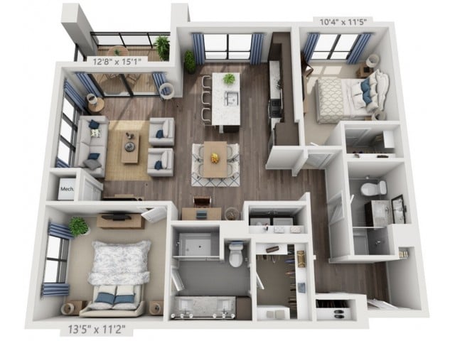 C4 floor plan