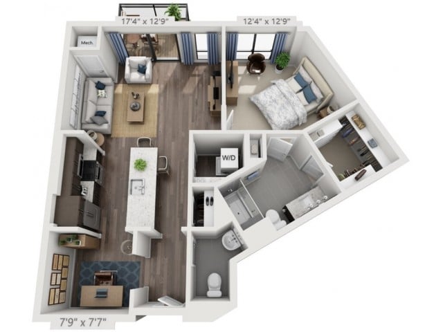 B7 floor plan