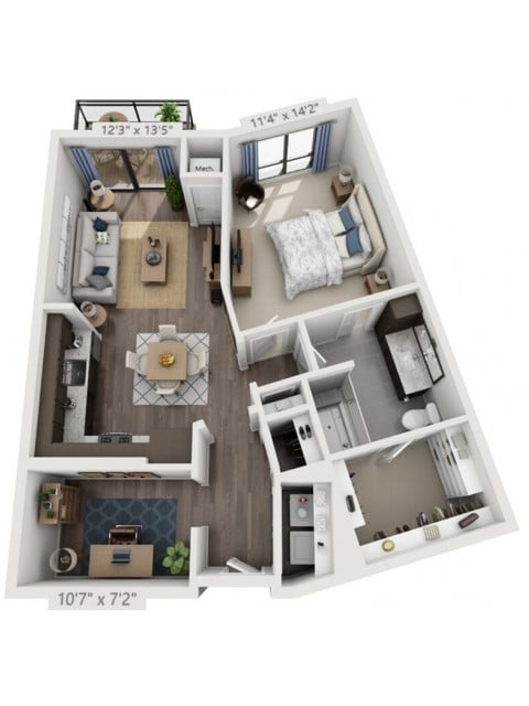 B5 floor plan