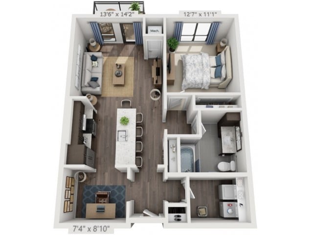 B4A floor plan