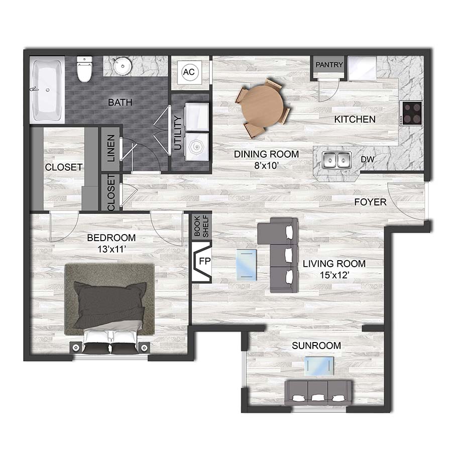 A1H floor plan