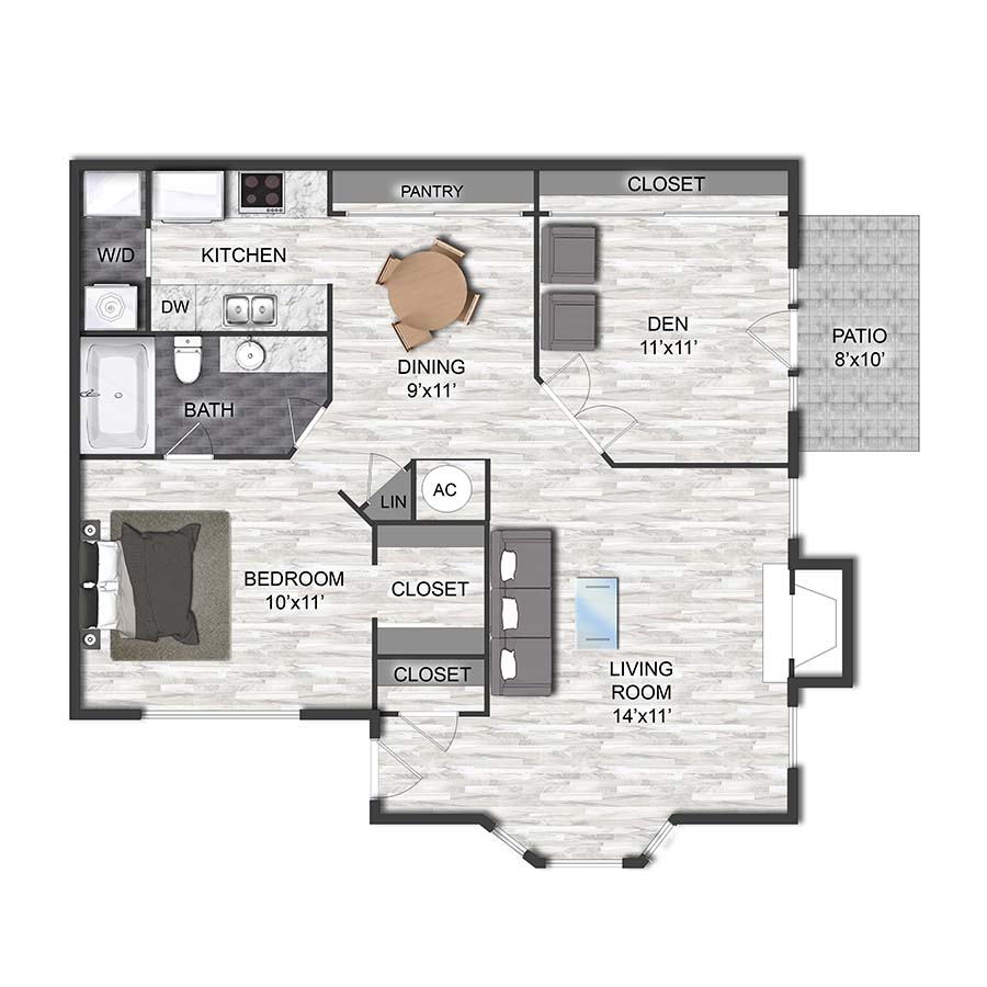 B1A floor plan