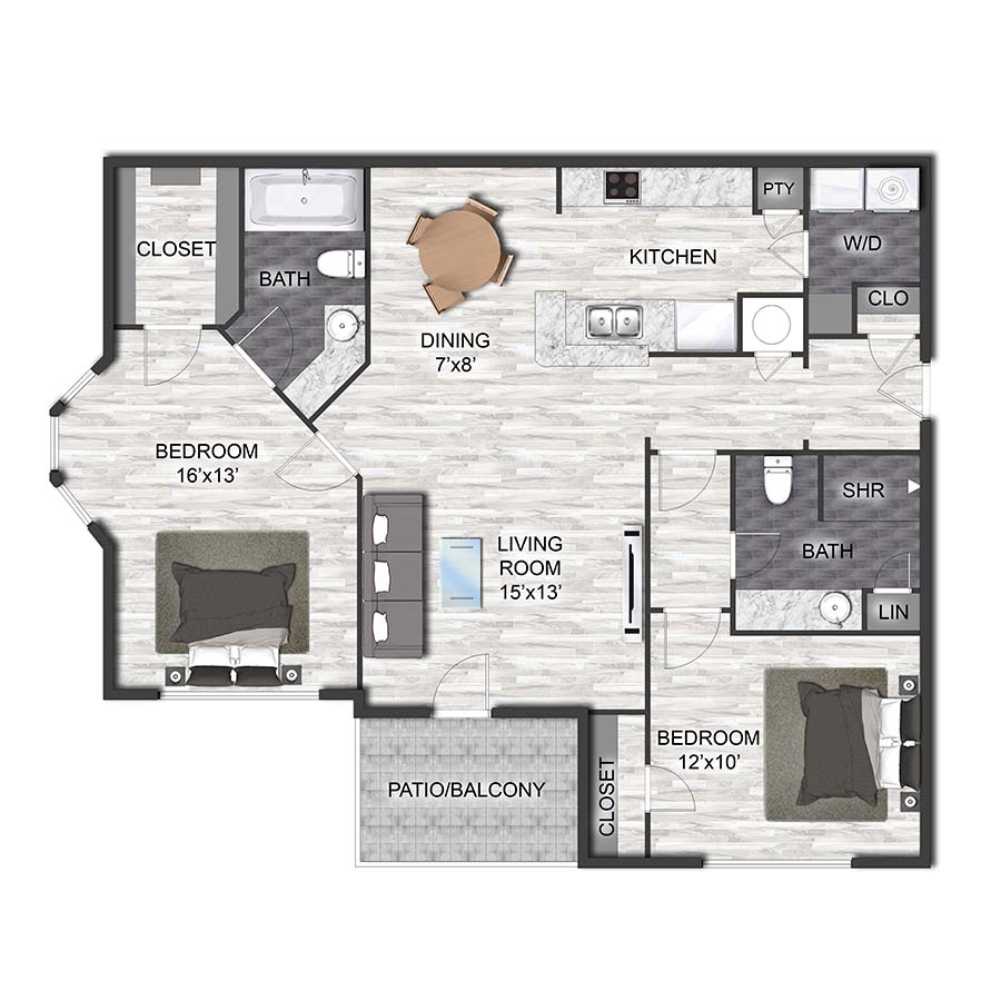 B2A floor plan