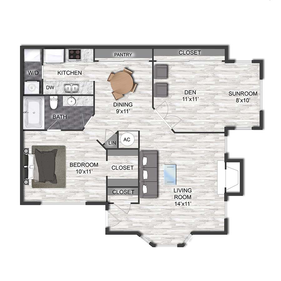 B1C floor plan
