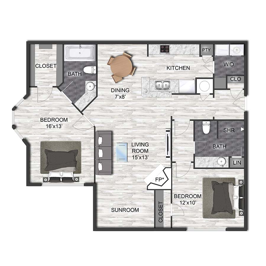 B2B floor plan