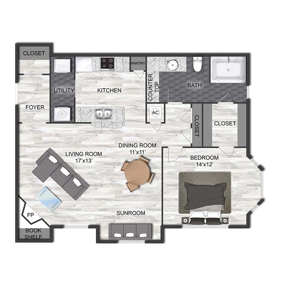 A1L floor plan