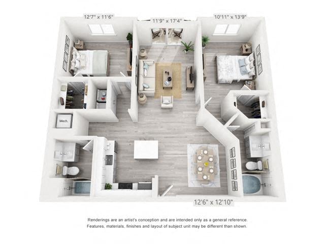 Chelsea floor plan