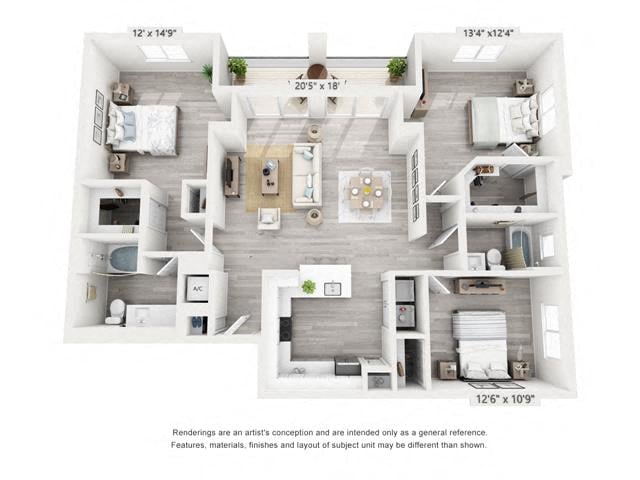 Majestic floor plan