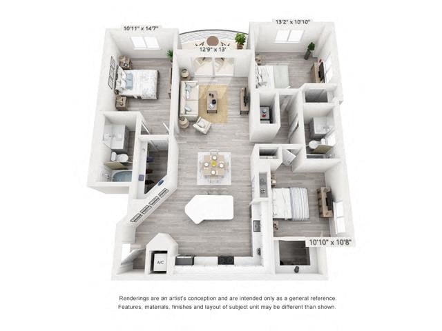 Mercury floor plan