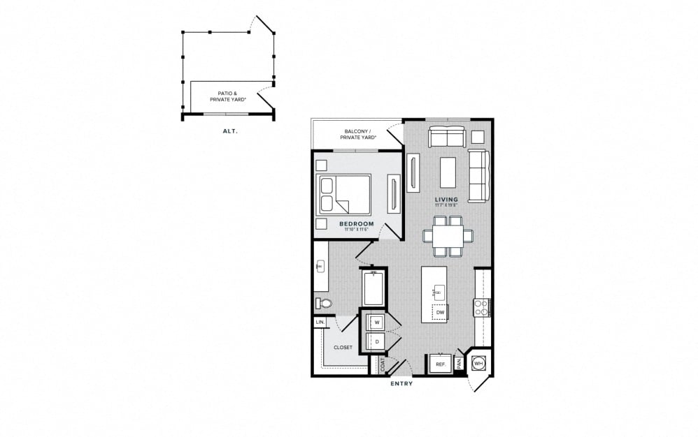 A2 floor plan