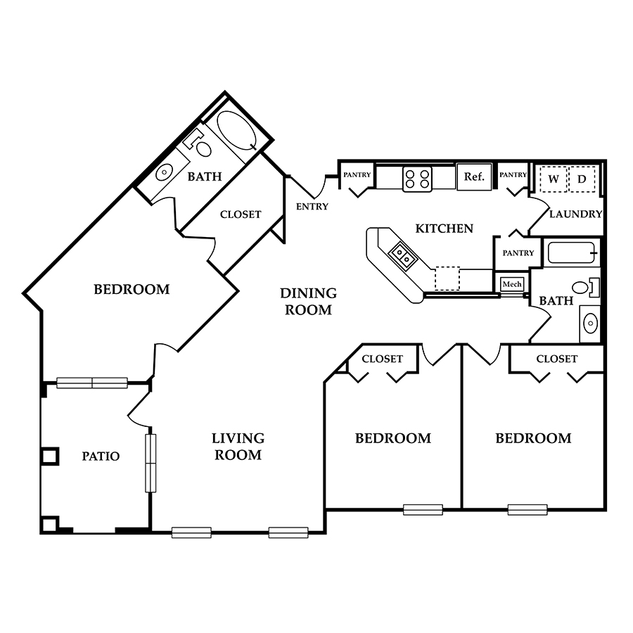 C1A floor plan
