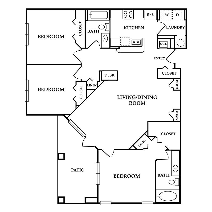 B4 floor plan