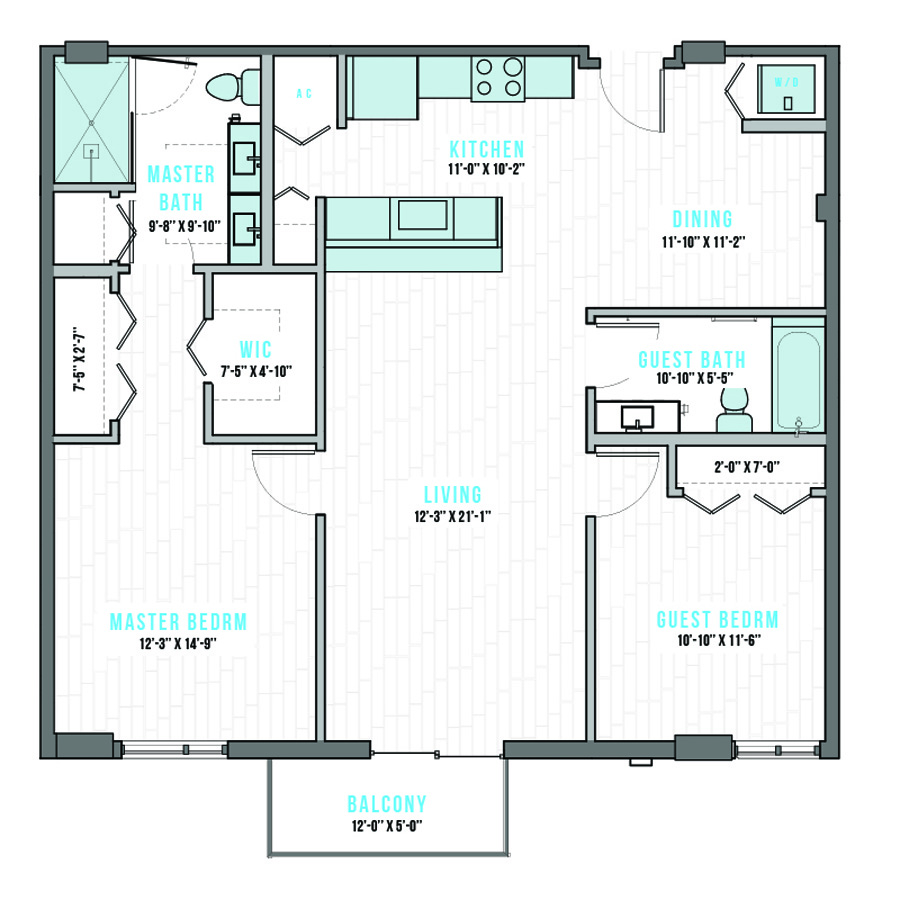 T-3A floor plan
