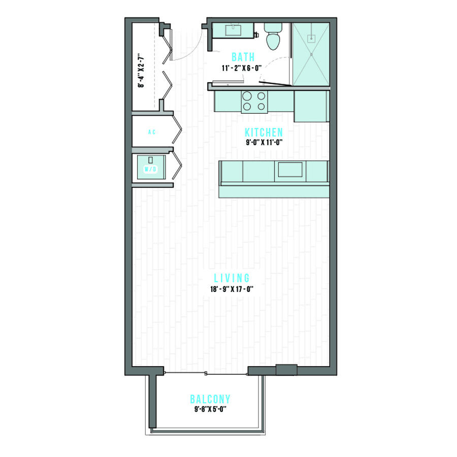 S-1B floor plan