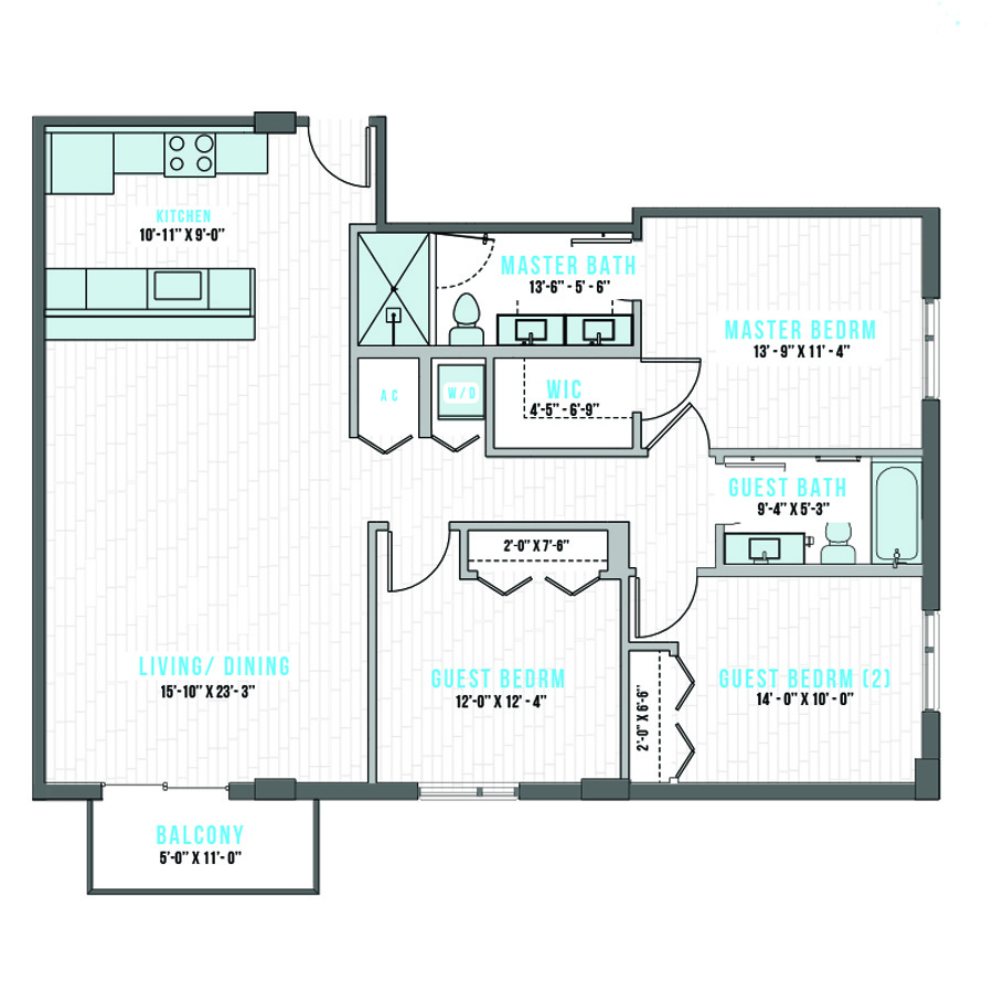 U-1 floor plan