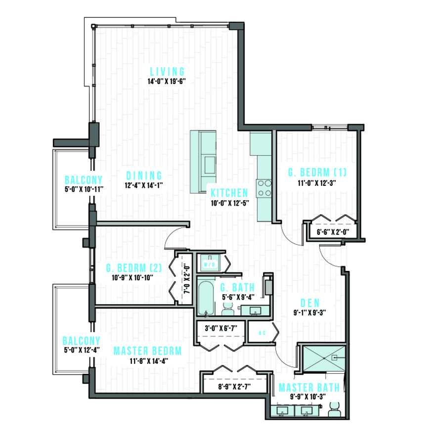 U-3 floor plan