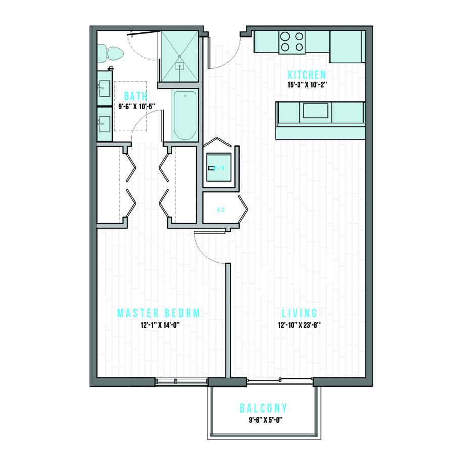 R-2B floor plan
