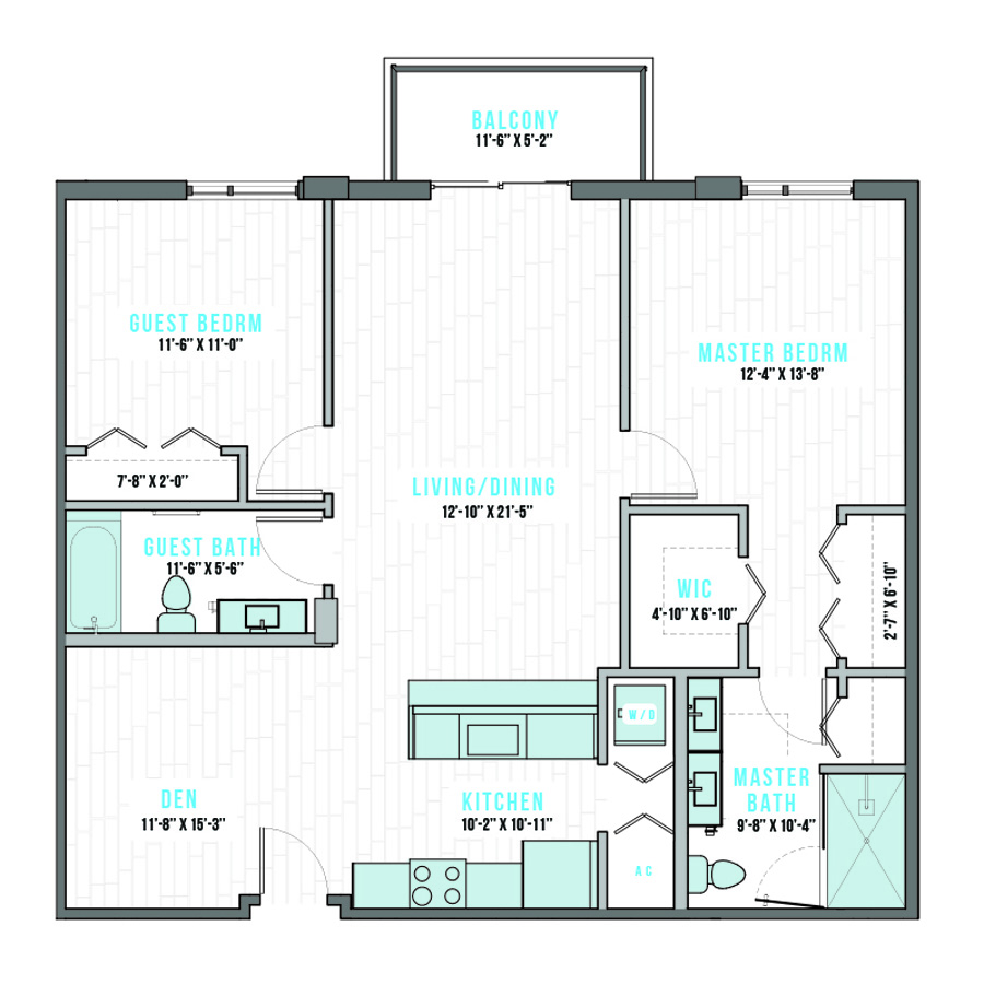 T-3B floor plan