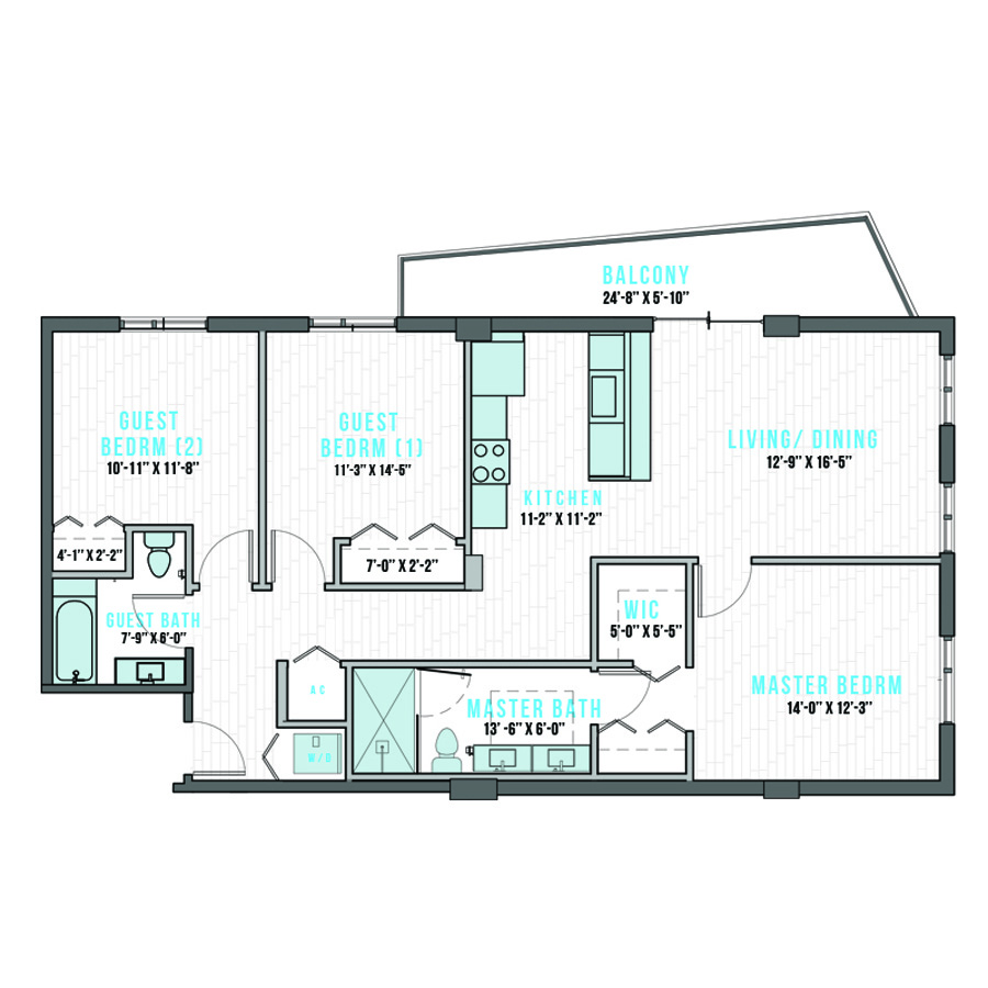 U-2 floor plan