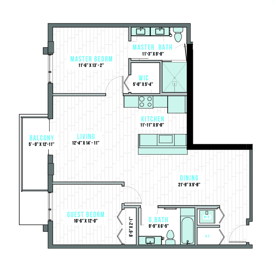 T-13 floor plan